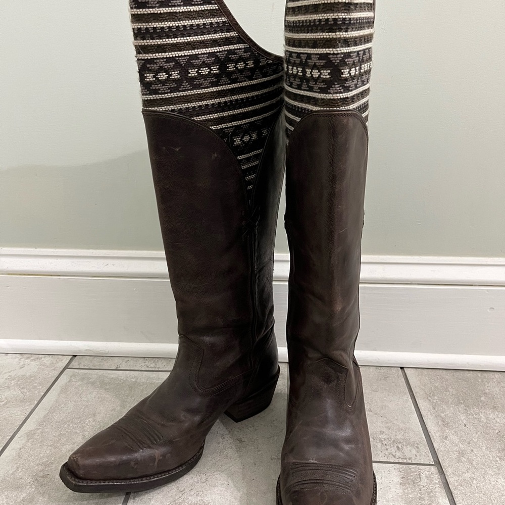 Ariat Calder Aztec Boots Side 7.5
